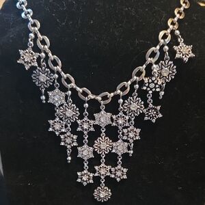 Brighton Silver Starburst Necklace